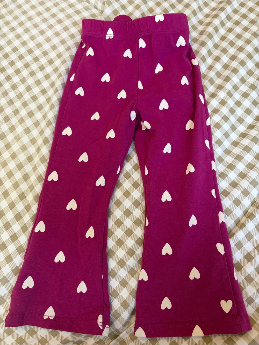 Kids Heart-Print Pants